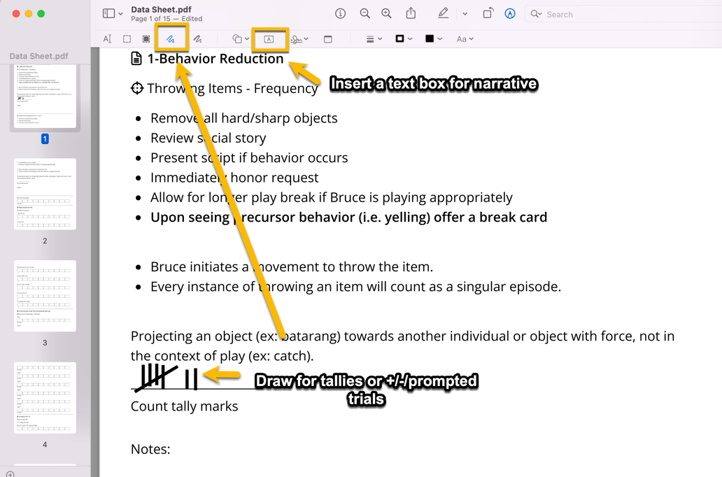 Offline Data Collection Workflow