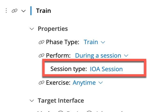 Using Session Types in Motivity for IOA